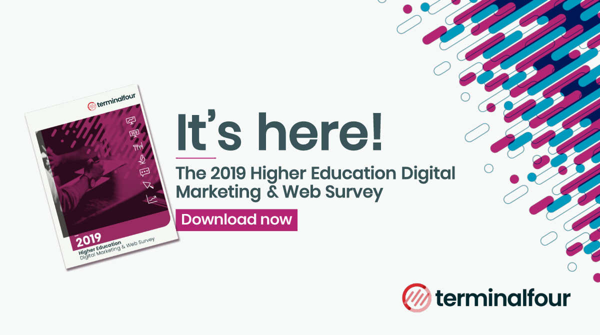 While web and social media channels are now the way potential students research a university or college, the investment in digital & web continues to vary