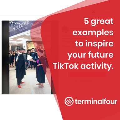 Blog Top 5 Examples To Inspire Your University Activity On Tiktok