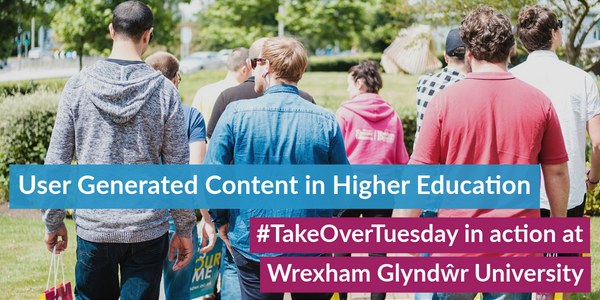 Continuing this month's User Generated Content theme, find out how Wrexham Glyndŵr University in the UK has taken this to the next level.