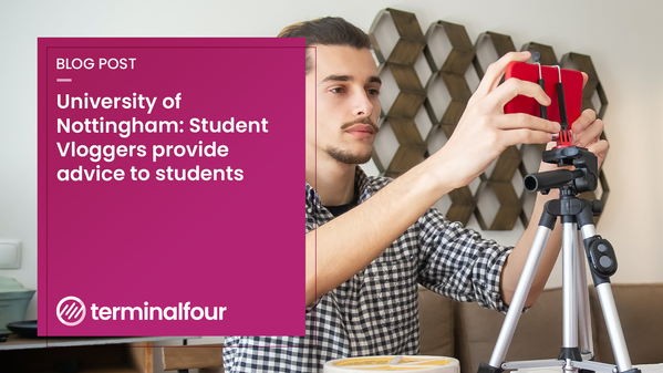 Student vlogs are becoming increasingly important for universities as away to provide an authentic insight into university life.