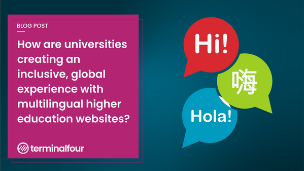 What's the best way to handle multilingual websites in higher education? Check out 5 ways to do that, from offering full content parity to focusing on key sections, with examples from higher ed websites from around the world.