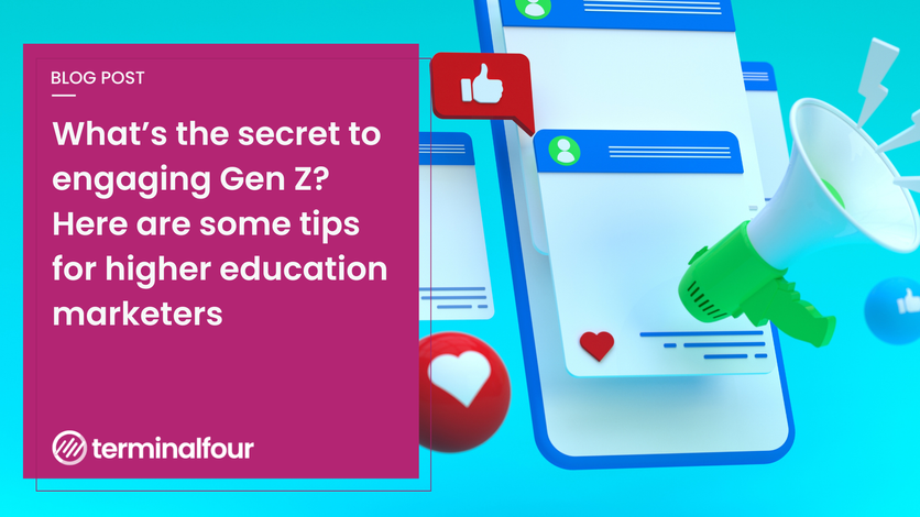 Five strategies to win over and recruit Gen Z students blog Post feature image