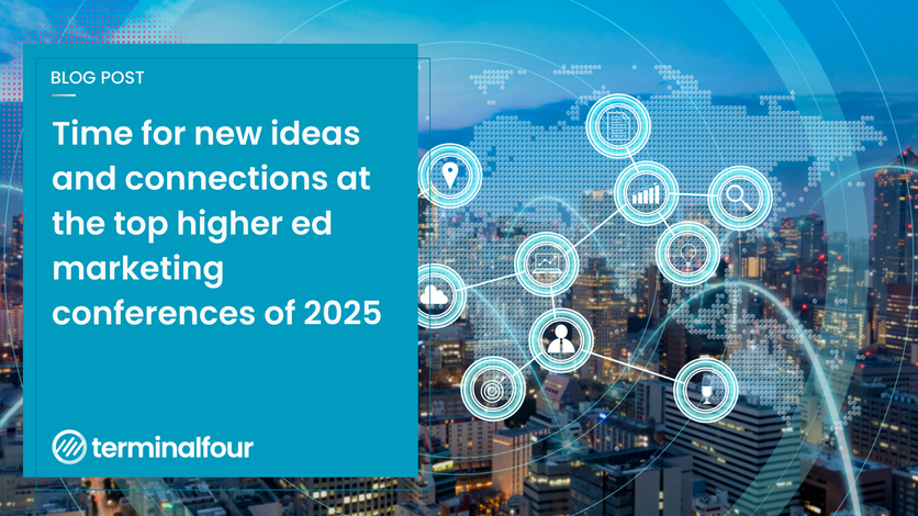 The best higher education conferences for marketers in 2025 blog Post feature image