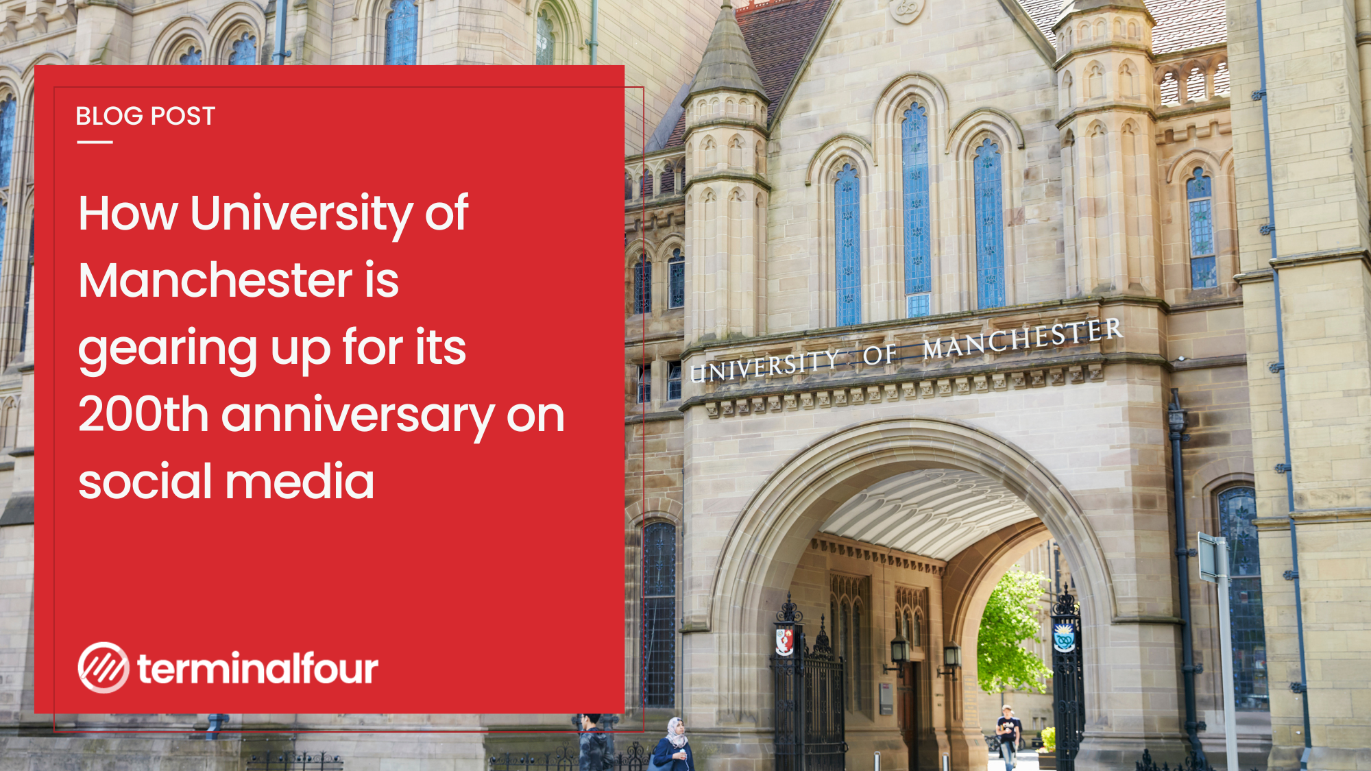 University of manchester social media campaign